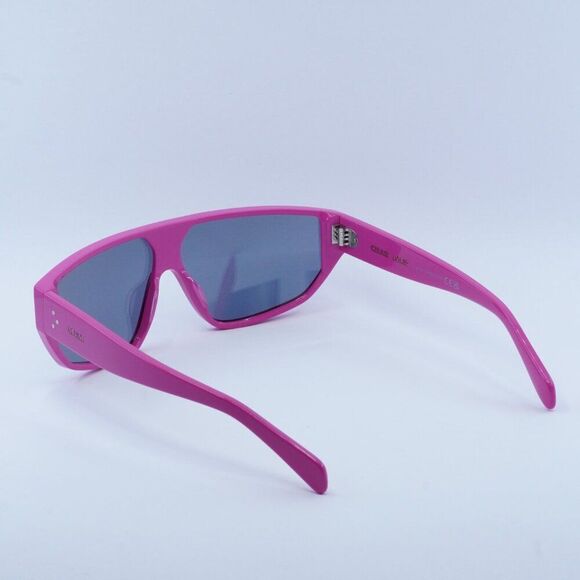 NEW CELINE CL40195I 75C PINK SILVER SUNGLASSES - Picture 9 of 10